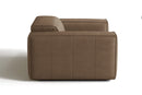 Valencia Emery Top Grain Leather Recliner Seat, Brown