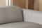 Valencia Emery Top Grain Leather Recliner Seat, Light Grey
