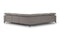 Valencia Esther Top Grain Leather Sofa, L-Shape with Right Chaise, Light Grey