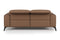 Valencia Esther Top Grain Leather Loveseat Sofa, Brown