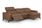 Valencia Esther Top Grain Leather Sofa, Three Seats with Right Chaise, Brown