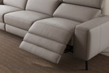 Esther Leather Dual Recliner Sofa