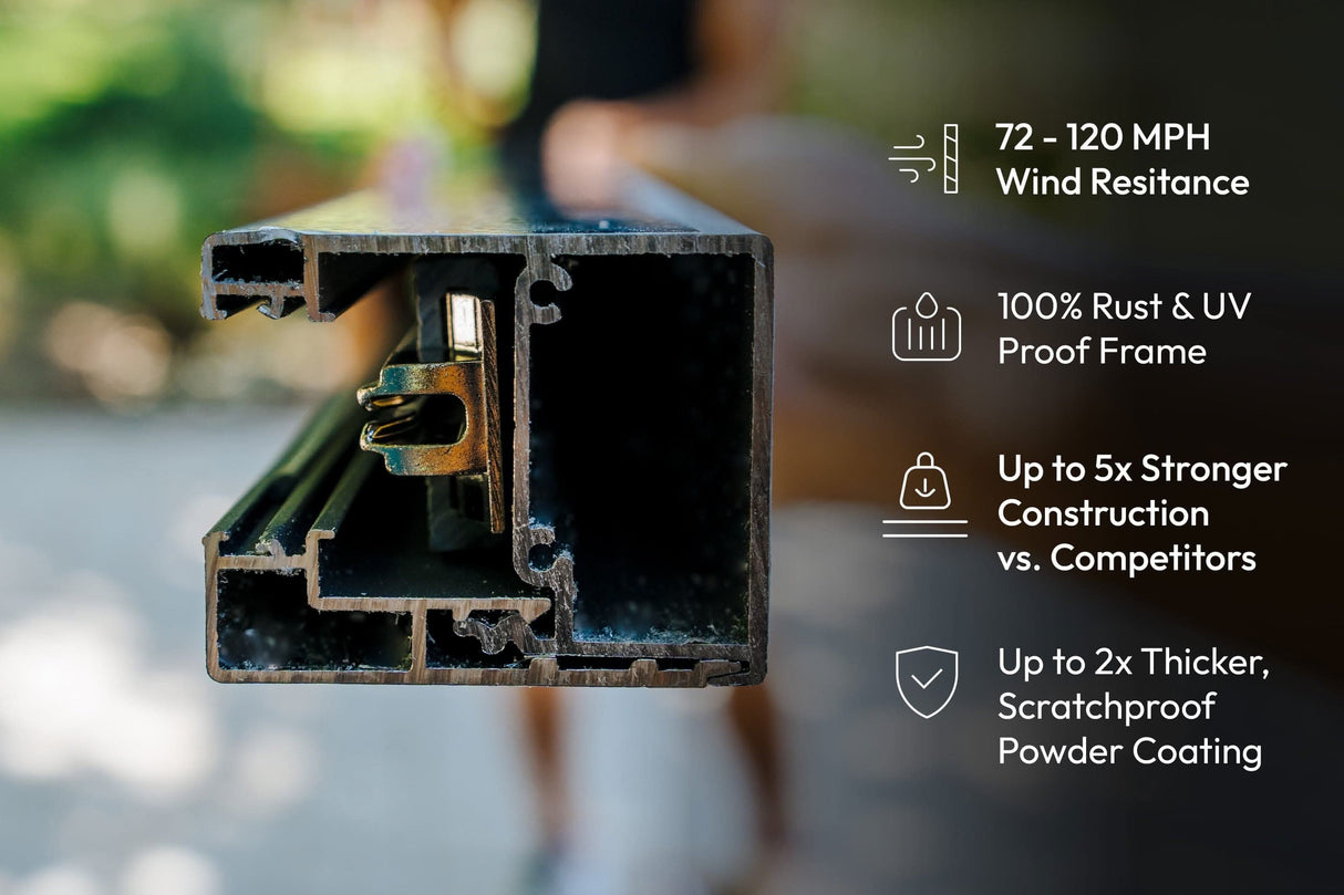 Hansø Aluminum Pergola Kit