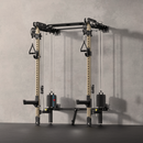 Major Fitness F35 All-In-One Home Gym Wall-Mount Folding Power Rack