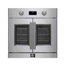 FORNO Asti 30" 3.58 cu. ft. French Door Electric Wall Oven with Air Fry, Self-Clean and Sous Vide, FBOEL1333-30