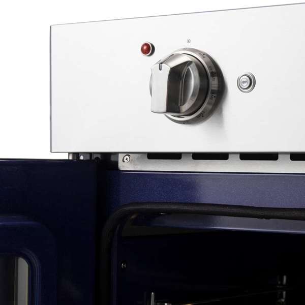 FORNO Gallico 30" 3.58 cu. ft. French Door Electric Wall Oven with Telescopic Racks, Air Fry, Self-Clean and Sous Vide, FBOEL1371-30