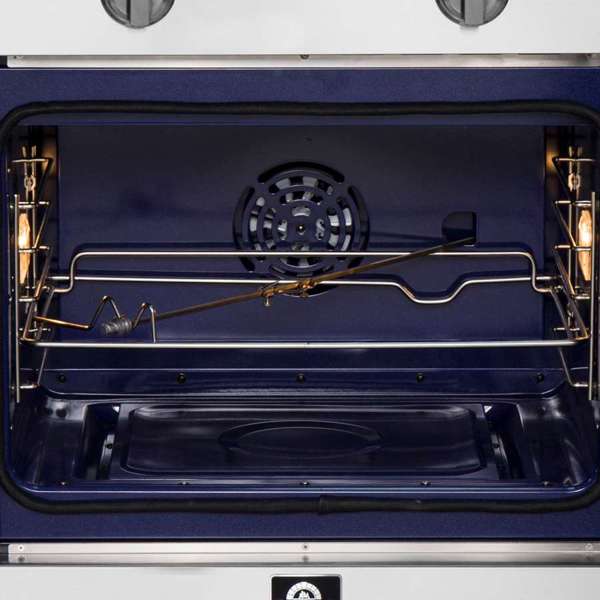 FORNO Gallico 30" 3.58 cu. ft. French Door Electric Wall Oven with Telescopic Racks, Air Fry, Self-Clean and Sous Vide, FBOEL1371-30