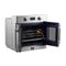 FORNO Gallico 30" 3.58 cu. ft. French Door Electric Wall Oven with Telescopic Racks, Air Fry, Self-Clean and Sous Vide, FBOEL1371-30