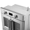 FORNO Gallico 30" 3.58 cu. ft. French Door Electric Wall Oven with Telescopic Racks, Air Fry, Self-Clean and Sous Vide, FBOEL1371-30