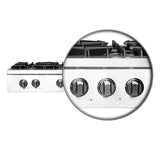 FORNO Cossato 48" Gas Rangetop with 8 Sealed Burners in Stainless Steel, FCTGS5737-48