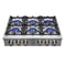 FORNO Spezia 36" Gas Rangetop with 6 Sealed Burners in Stainless Steel, FCTGS5751-36