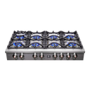 FORNO Spezia 48" Gas Rangetop with 8 Sealed Burners in Stainless Steel, FCTGS5751-48