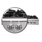 FORNO Spezia 48" Gas Rangetop with 8 Sealed Burners in Stainless Steel, FCTGS5751-48