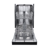 FORNO Polo 18" Built-in Dishwasher in Black, FDWBI8041-18BLK