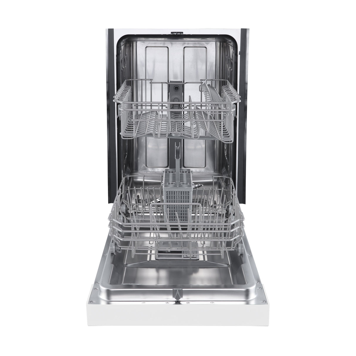 FORNO Polo 18" Built-in Dishwasher in White, FDWBI8041-18WHT