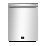 FORNO Appliance Package - 48" Gas Burner, Electric Oven Range, Range Hood, 36" Refrigerator, Dishwasher, Microwave Drawer, AP-FFSGS6156-48-22