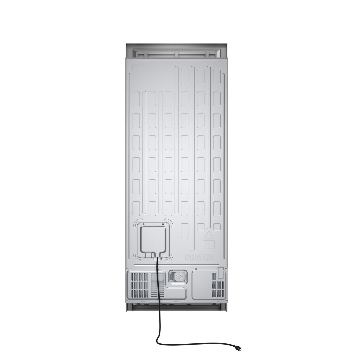 FORNO Maderno 28" 13.6 cu. ft. Right Swing Convertible Refrigerator/ Freezer with Modern Trim Kit, FFFFD1722-32RS