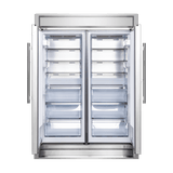 FORNO Appliance Package - 48" Gas Range, 60" Refrigerator, Microwave Drawer, Dishwasher, AP-FFSGS6244-48-26