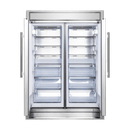 FORNO Appliance Package - 48" Gas Range, 60" Refrigerator, Microwave Drawer, Dishwasher, AP-FFSGS6244-48-26
