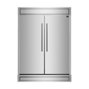 FORNO Appliance Package - 48" Gas Range, 60" Refrigerator, Microwave Drawer, Dishwasher, AP-FFSGS6244-48-26