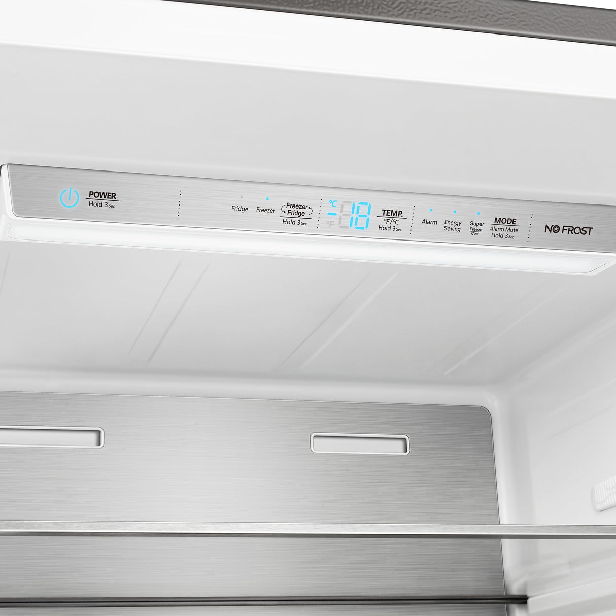 FORNO Maderno 60" 27.2 cu.ft. Convertible Refrigerator and Freezer with Modern Trim Kit, FFFFD1722-60S