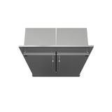 FORNO Maderno 60" 27.2 cu.ft. Convertible Refrigerator and Freezer with Modern Trim Kit, FFFFD1722-60S