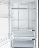 FORNO Guardia 46.8" 21.6 cu. ft. Bottom Mount Refrigerator in Stainless Steel, FFFFD1778-48
