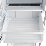 FORNO Guardia 46.8" 21.6 cu. ft. Bottom Mount Refrigerator in Stainless Steel, FFFFD1778-48