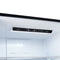 FORNO Espresso Milano 31" 17.2 cu. ft. Right Swing Refrigerator and Bottom Freezer in Black with Silver Handles, FFFFD1785-31BLK