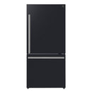 FORNO Espresso Package - 30" Electric Range and Refrigerator in Black with Silver Handles, FBDL-003-02US