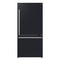 FORNO Espresso Package - 30" Electric Range and Refrigerator in Black with Silver Handles, FBDL-003-02US
