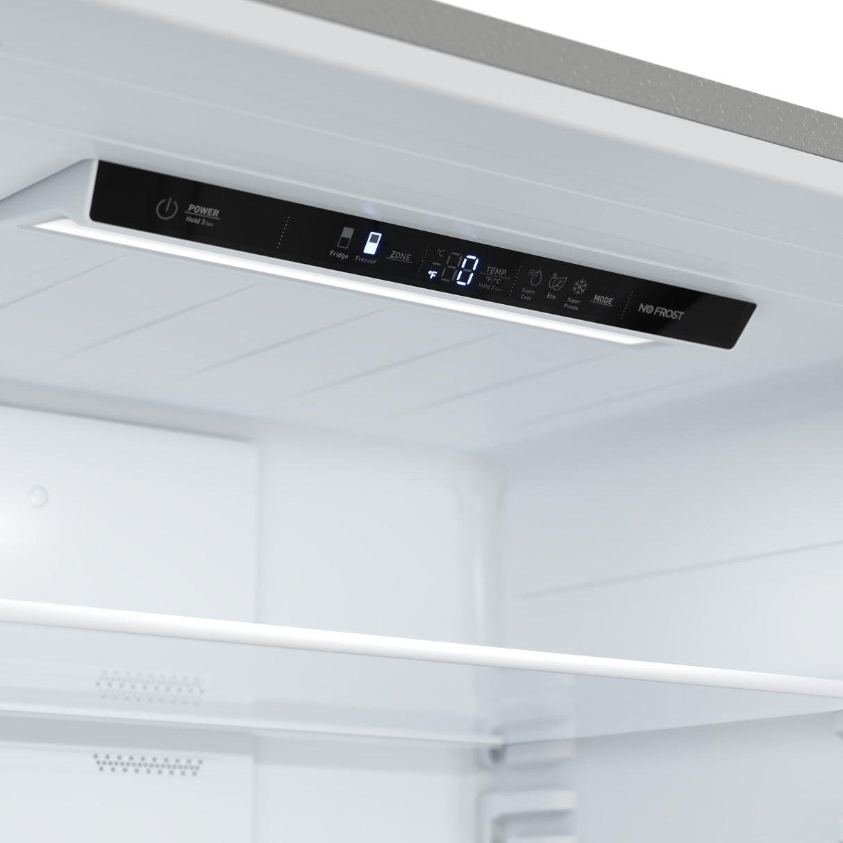 FORNO Espresso Milano 31" 17.2 cu. ft. Right Swing Refrigerator and Bottom Freezer in Stainless Steel with Silver Handles, FFFFD1785-31S