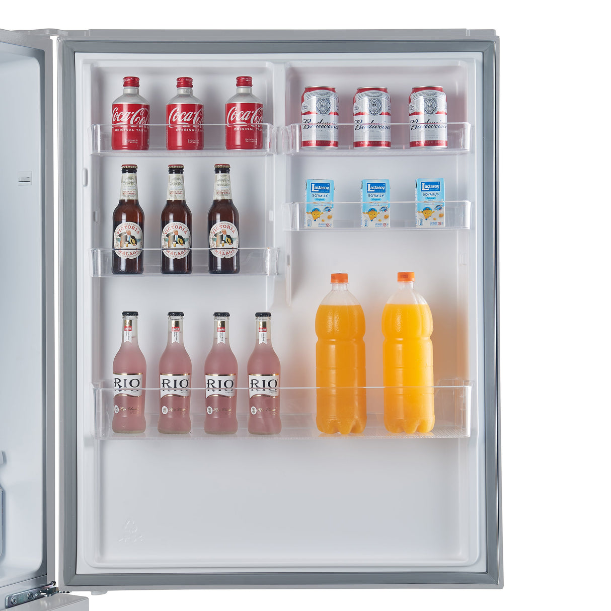 FORNO Espresso Milano 62" 34.4 cu. ft. Side-By-Side Refrigerator with Ice Maker in Stainless Steel, FFFFD1787-60S