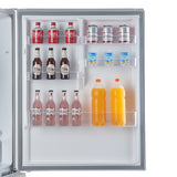 FORNO Espresso Milano 62" 34.4 cu. ft. Side-By-Side Refrigerator with Ice Maker in Stainless Steel, FFFFD1787-60S