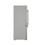 FORNO Espresso Milano 62" 34.4 cu. ft. Side-By-Side Refrigerator with Ice Maker in Stainless Steel, FFFFD1787-60S