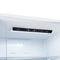 FORNO Espresso Milano 31" 17.2 cu. ft. Right Swing Refrigerator and Bottom Freezer in White with Silver Handles, FFFFD1785-31WHT