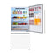 FORNO Espresso Package - 30" Electric Range and Refrigerator in White with Silver Handles, FBDL-003-03US
