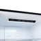 FORNO Espresso Milano 31" 17.2 cu. ft. Left Swing Refrigerator and Bottom Freezer with Ice Maker in Black and Antique Brass Handles, FFFFD1786-31BLK