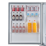 FORNO Espresso Milano 62" 34.4 cu. ft. Side-By-Side Refrigerator with Ice Maker in Stainless Steel, FFFFD1787-60S