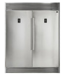 FORNO Appliance Package - 30" Dual Fuel Range, 30" Range Hood, 60" Refrigerator, Dishwasher, Microwave Drawer, AP-FFSGS6125-30-W-8