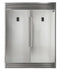 FORNO Appliance Package - 48 Inch Dual Fuel Range, Dishwasher, 60 Inch Refrigerator, AP-FFSGS6156-48-5
