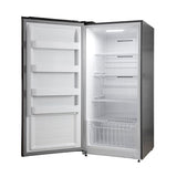 FORNO Rizzuto 32" 13.8 cu. ft. Left Hand Swing Dual Zone Refrigerator/Freezer in Stainless Steel with Grill Trim Kit, FFFFD1933-32LS