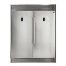 FORNO Appliance Package - 48" Gas Range, Range Hood, 60" Refrigerator, Dishwasher, Microwave Drawer, Wine Cooler, AP-FFSGS6244-48-22