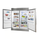FORNO Appliance Package - 30" Dual Fuel Range, 30" Range Hood, 60" Refrigerator, Dishwasher, Microwave Drawer, Wine Cooler, AP-FFSGS6125-30-W-9
