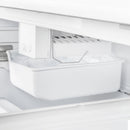 FORNO Espresso Gallipoli 30" 17.5 Cu. Ft. Refrigerator with Ice Maker in Black with Silver Handles, FFFFD1974-31BLK