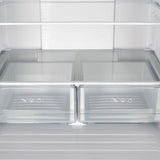 FORNO Gallipoli 30" 17.5 cu. ft. French Door Built-In Refrigerator in Stainless Steel with Ice Maker, FFFFD1974-31SB