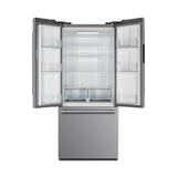 FORNO Gallipoli 30" 17.5 cu. ft. French Door Built-In Refrigerator in Stainless Steel with Ice Maker, FFFFD1974-31SB