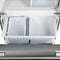 FORNO Gallipoli 30" 17.5 cu. ft. French Door Built-In Refrigerator in Stainless Steel with Ice Maker, FFFFD1974-31SB