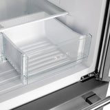 FORNO Gallipoli 35" 17.5 cu. ft. French Door Built-In Refrigerator in Stainless Steel with Ice Maker and Grill Trim Kit, FFFFD1974-35SG