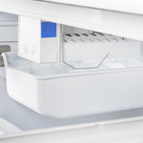 FORNO Gallipoli 35" 17.5 cu. ft. French Door Built-In Refrigerator in Stainless Steel with Ice Maker and Grill Trim Kit, FFFFD1974-35SG